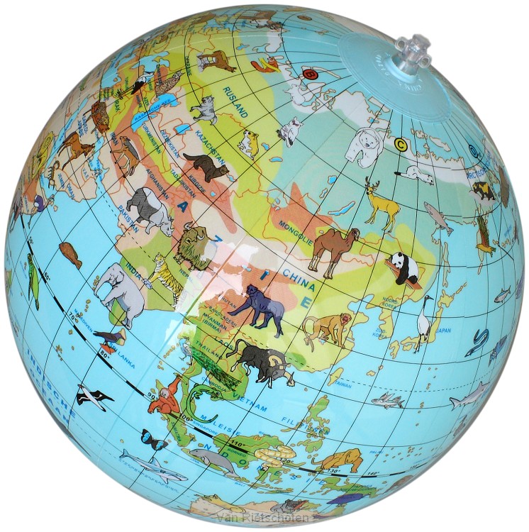 Opblaasbare bol 30 dieren