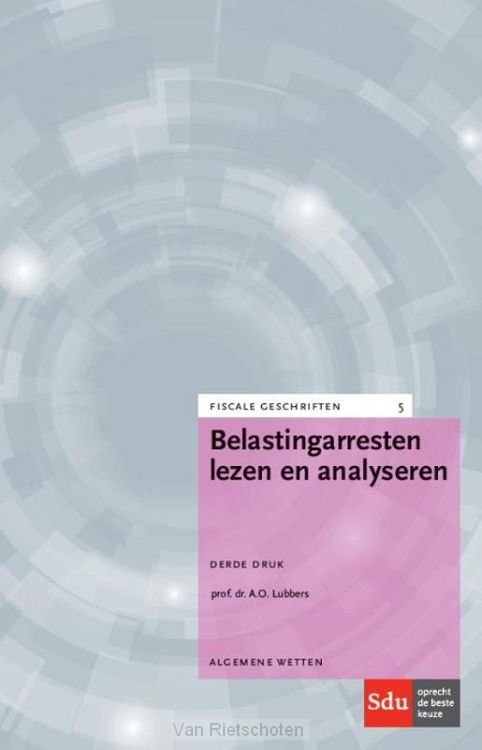 Belastingarresten lezen en analyseren