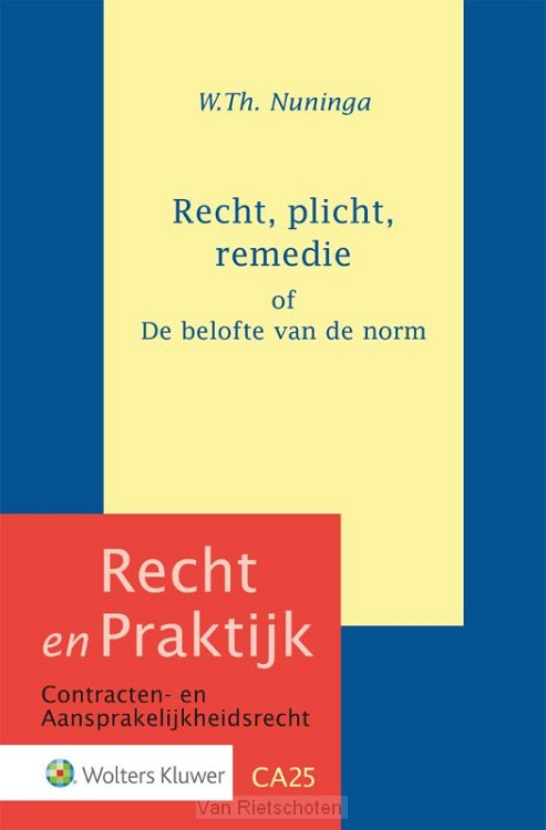 Recht, plicht, remedie