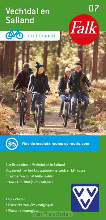 VVV FIETSKAART 07 VECHTDAL EN SALLAND