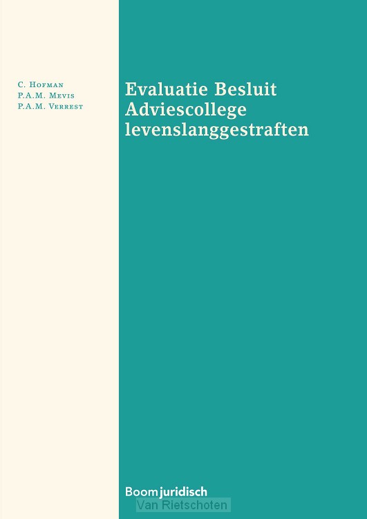 Evaluatie Besluit Adviescollege levenslanggestraften