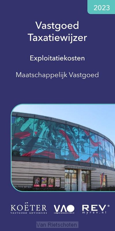 Vastgoed taxatiewijzer maatschappelijk vastgoed 2023