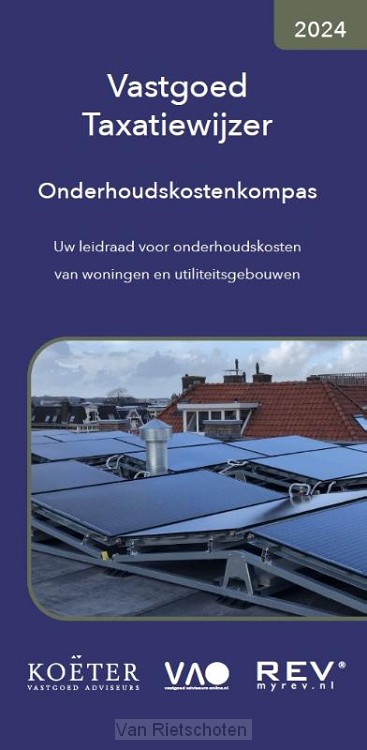 Vastgoed taxatiewijzer onderhoudskostenkompas / 2024