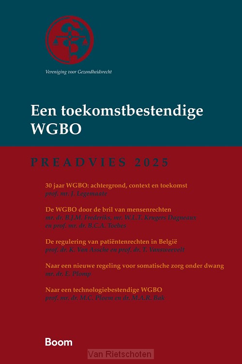 Een toekomstbestendige WGBO