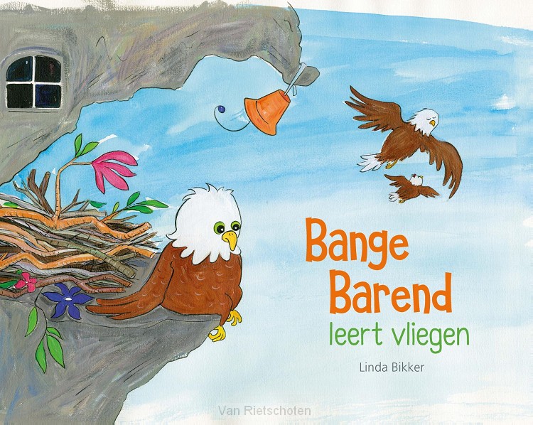 Bange Barend leert vliegen