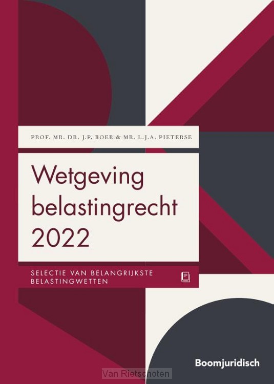 Wetgeving belastingrecht / 2022