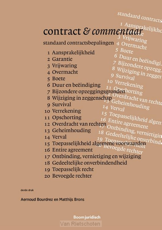 Contract & commentaar