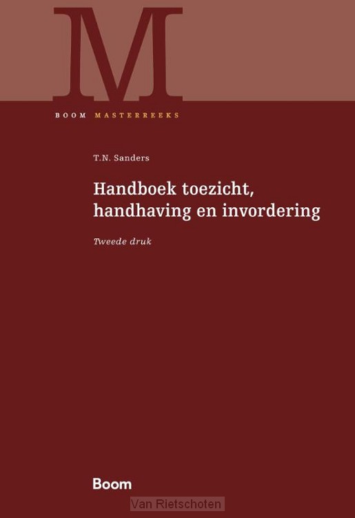 Handboek toezicht, handhaving en invordering
