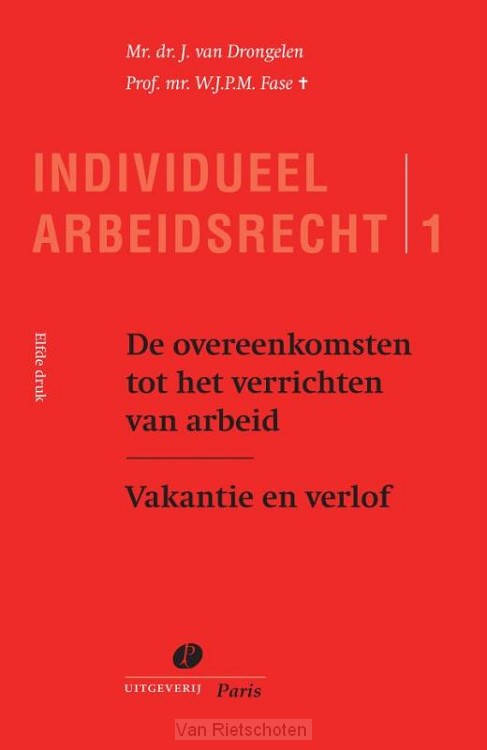 De overeenkomst tot het verrichten van arbeid