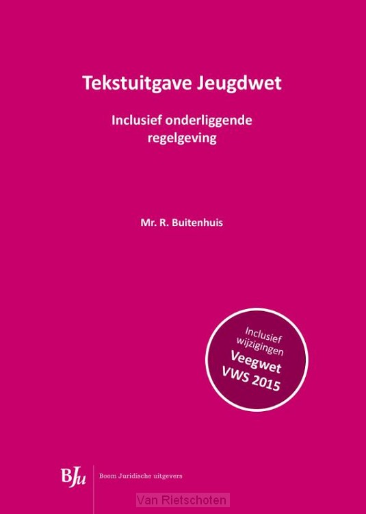 Tekstuitgave jeugdwet