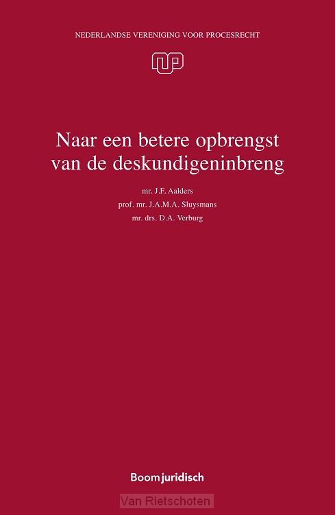 Naar een betere opbrengst van de deskundigeninbreng