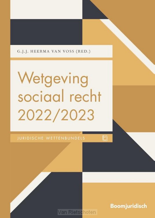 Wetgeving sociaal recht / 2022/2023