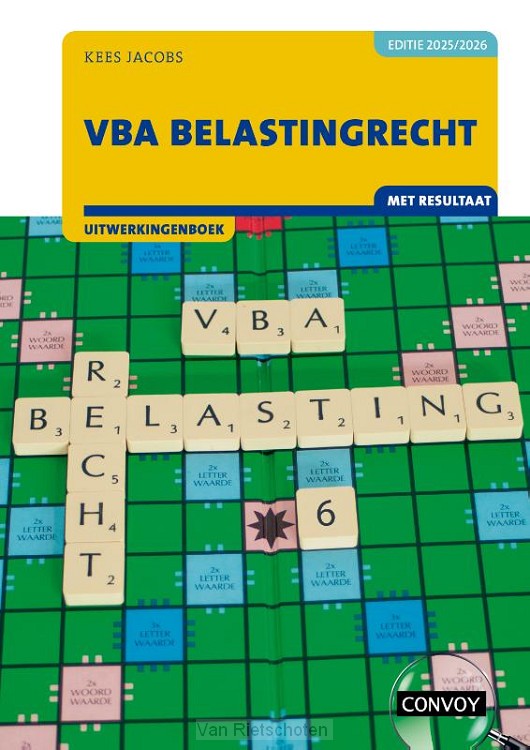 2025/2026 / VBA Belastingrecht met resultaat / Uitwerkingenboek