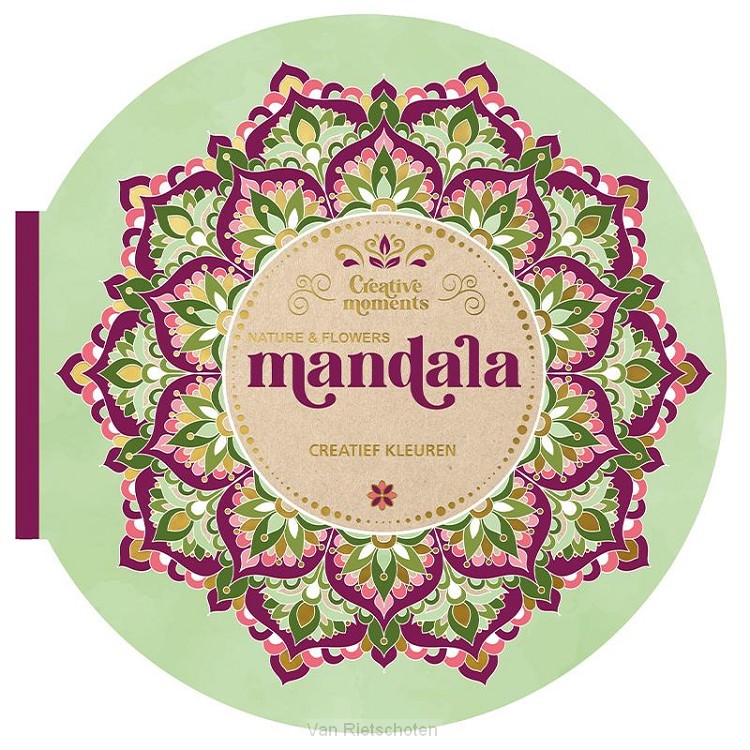 Nature & flowers mandala