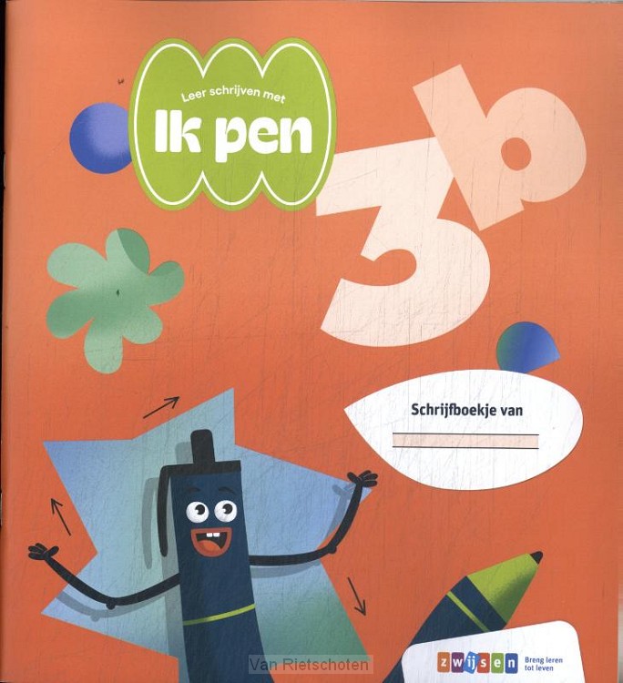 3b / Ik pen! / Schrijfboekje