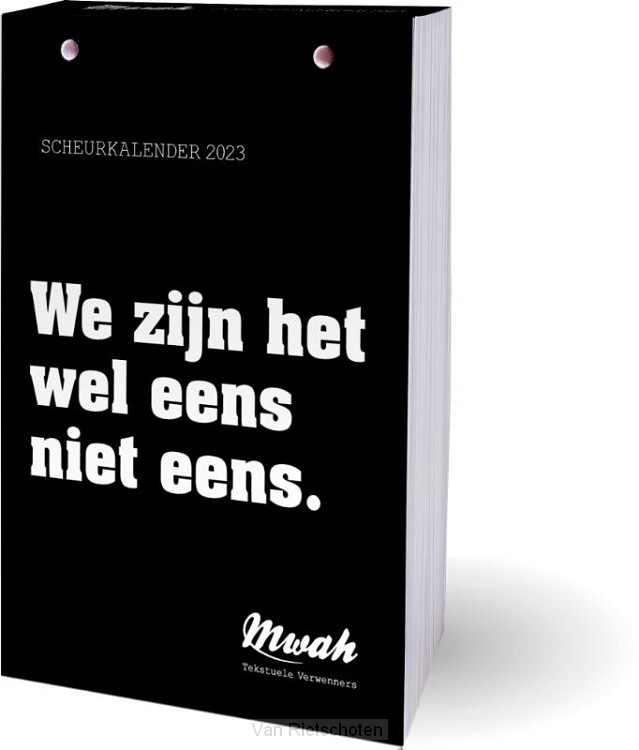 MWAH scheurkalender / 2023