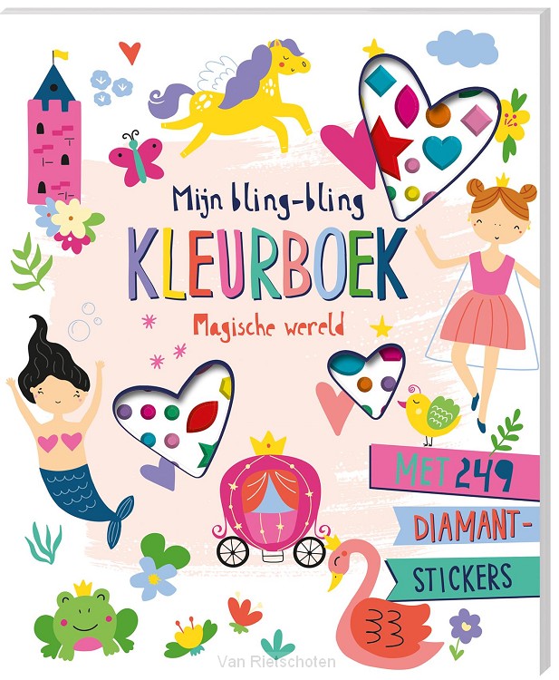 Mijn bling-bling kleurboek - Magische wereld