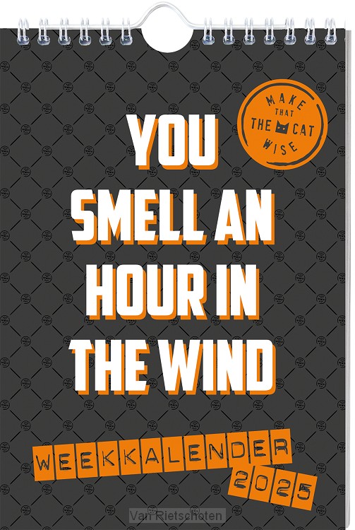 Make that the cat wise weekkalender- 2025