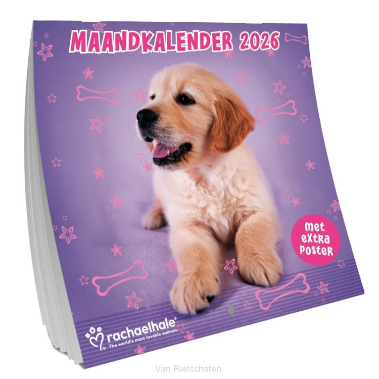 Rachel Hale maandkalender / 2026