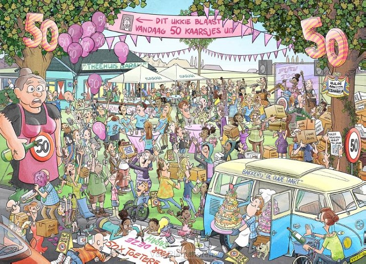 PARTY PUZZLE - SARAH