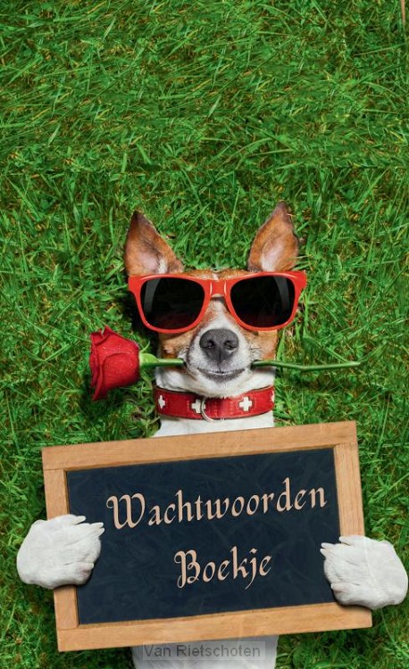 Wachtwoordenboekje met alfabet - Password Organizer - Wachtwoorden notitieboek