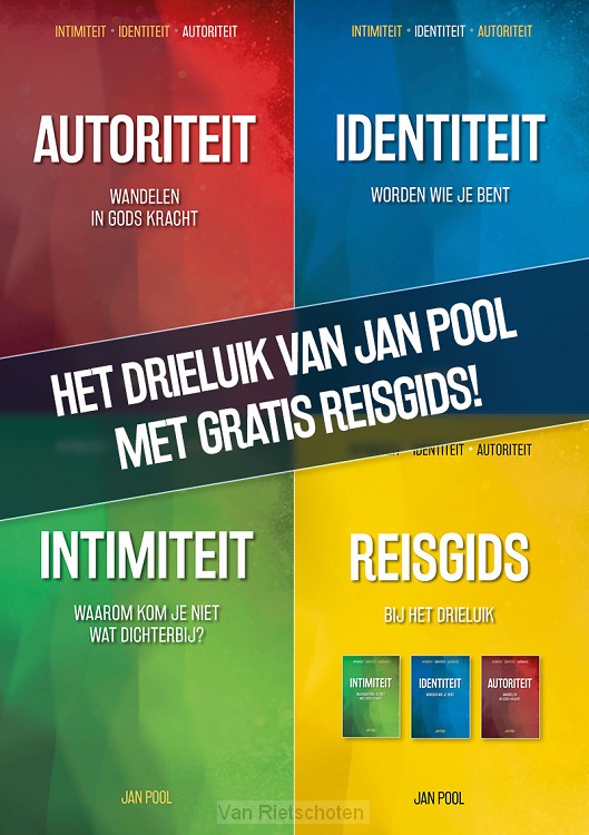 Drieluik-pakket van Jan Pool met gratis Reisgids!