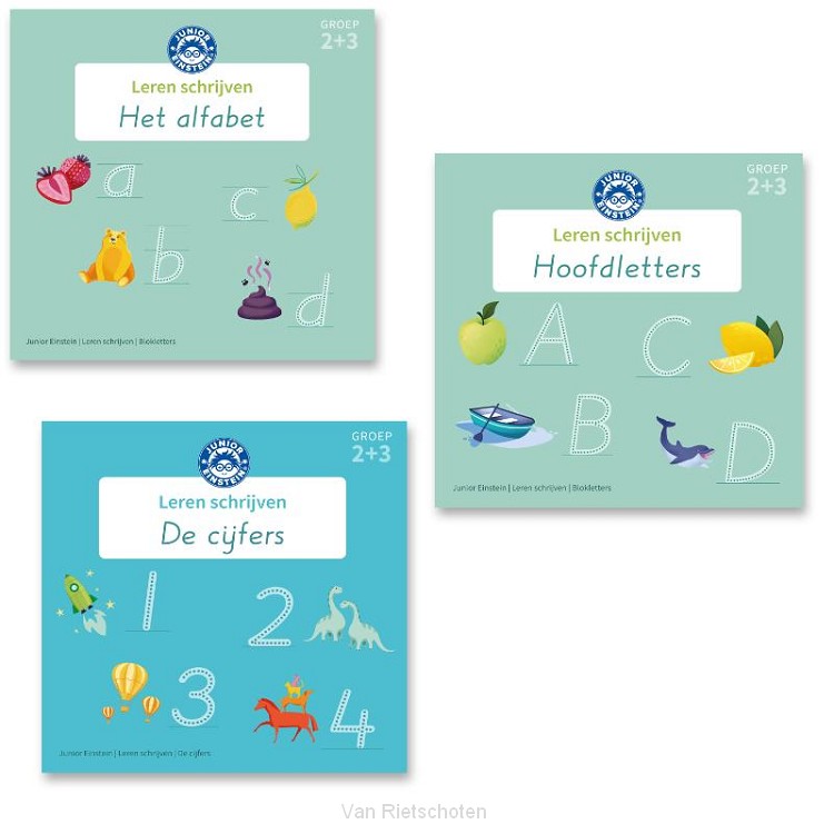 Leren schrijven - Blokschrift compleet - Groep 2 en 3