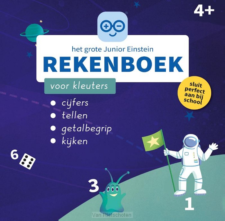Het grote Junior Einstein rekenboek voor kleuters