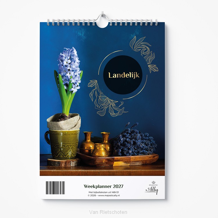 Weekplanner Landelijk 2027