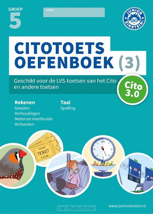 Citotoets Oefenboek deel 3 groep 5