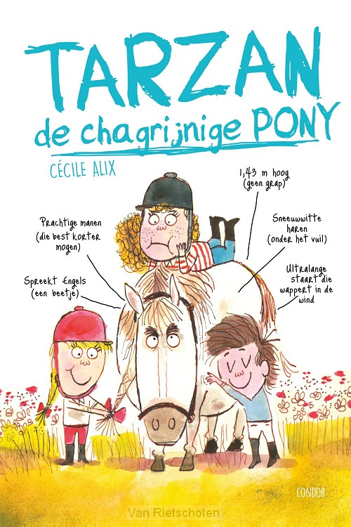 Tarzan, de chagrijnige pony