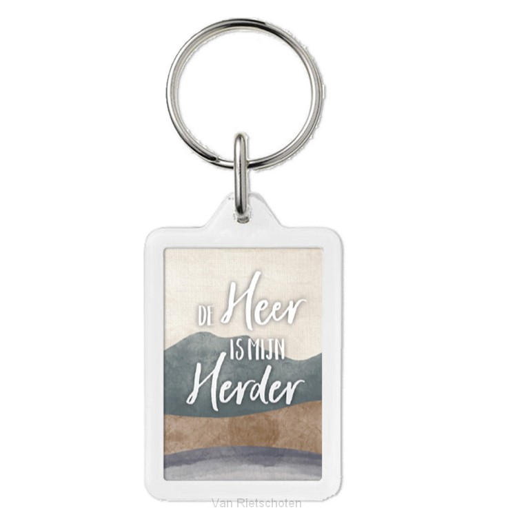 Sleutelhanger de Heer is mijn Herder