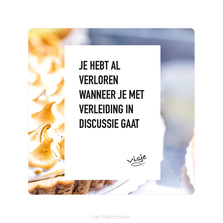 Visje bordje Verleiding