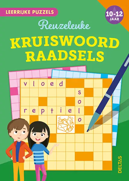 Reuzeleuke kruiswoordraadsels / 10-12 jaar