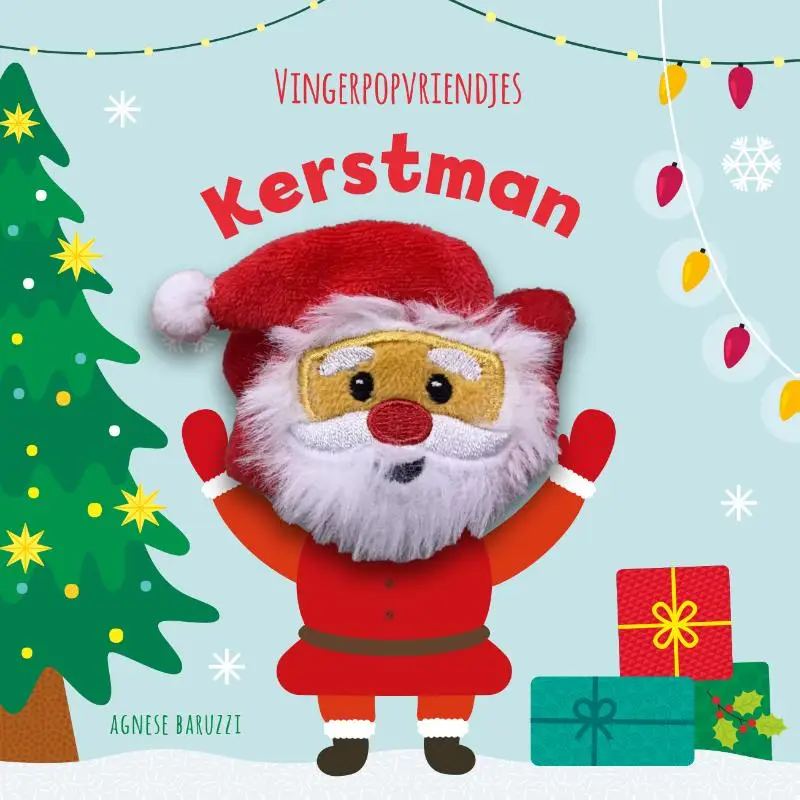Kerstman - Vingerpopvriendjes