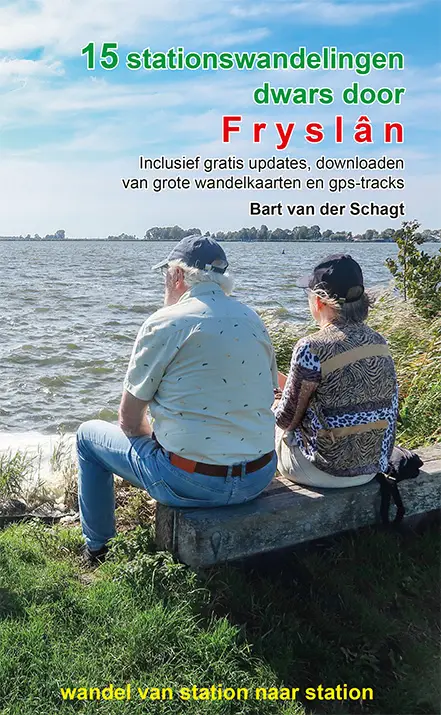 15 stationswandelingen dwars door Fryslân