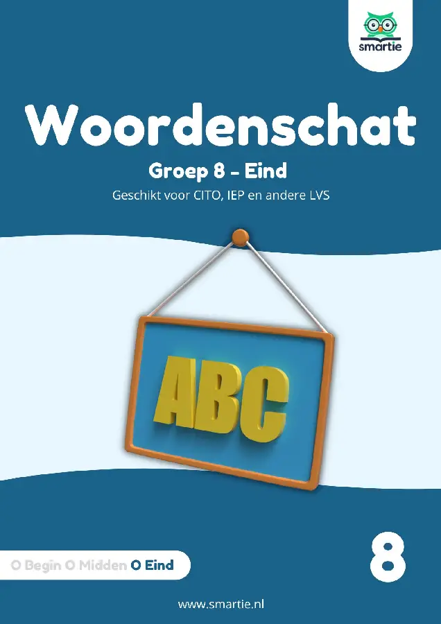 Woordenschat / groep 8 - eind