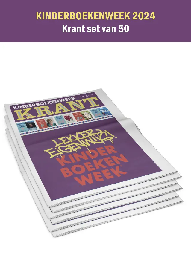 Kinderboekenweekkrant set van 50 Kinderboekenweek 2024