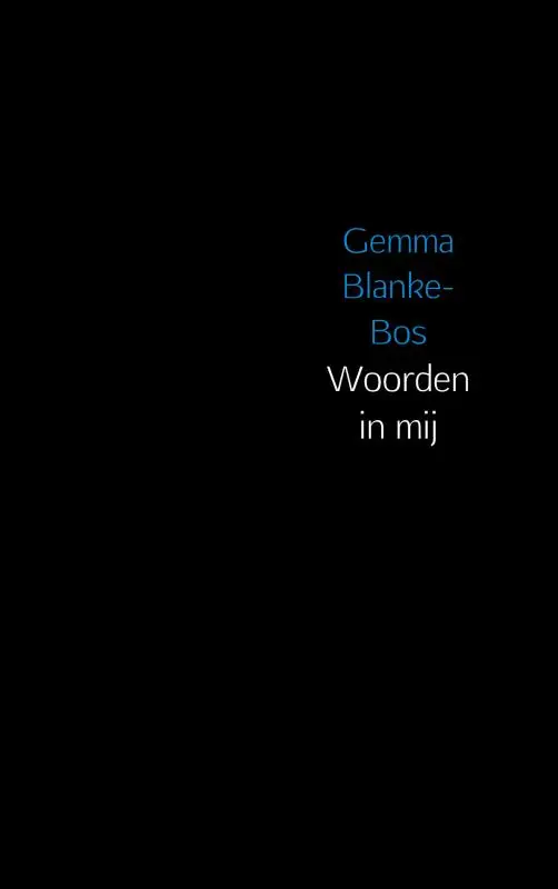 Woorden in mij