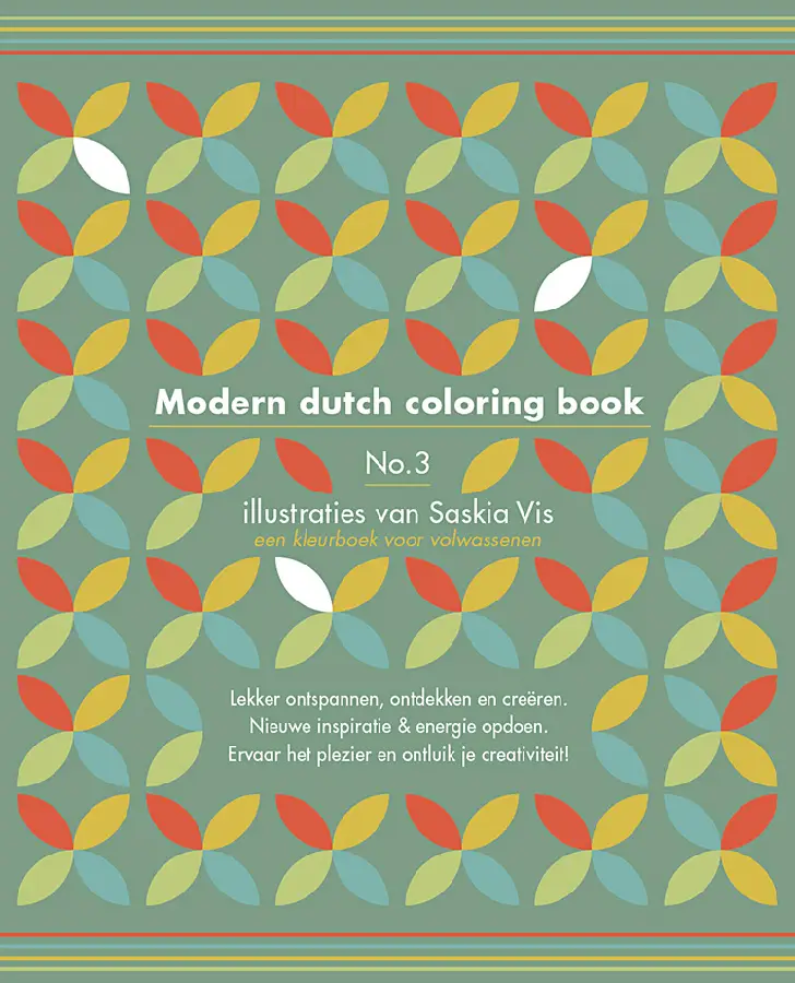 Modern dutch coloring book 3
