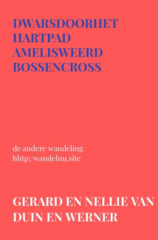 dwarsdoorhethartpad