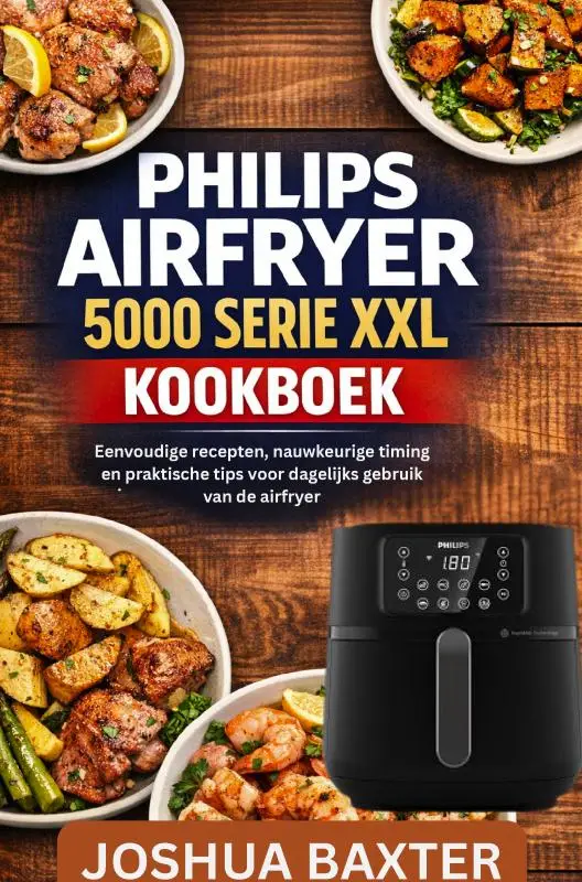 PHILIPS AIRFRYER 5000 SERIE XXL KOOKBOEK