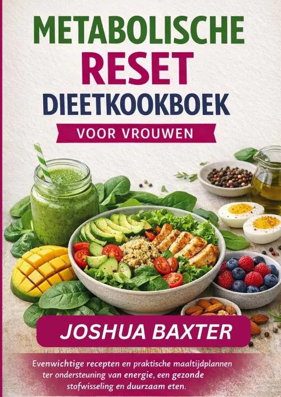 METABOLISCHE RESET DIEETKOOKBOEK VOOR VROUWEN
