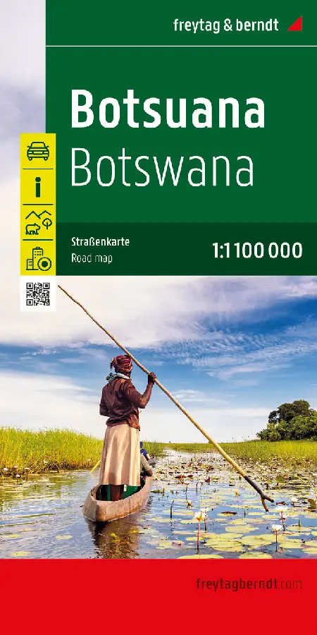 F&B Wegenkaart Botswana