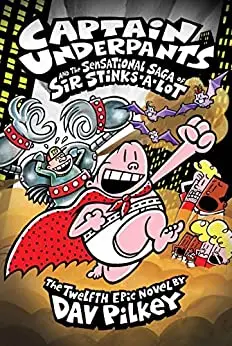 Captain Underpants and the Sensational Saga of Sir Stinks-a-Lot Colour
