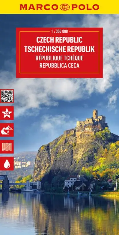 Marco Polo Wegenkaart Tsjechië