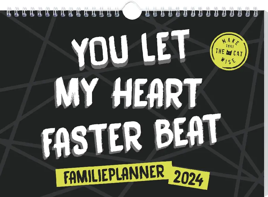 Make That The Cat Wise familieplanner- 2024