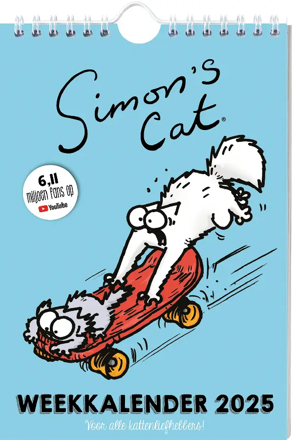 Simon's Cat weekkalender / 2025