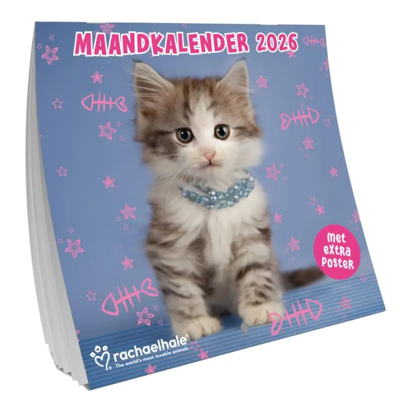 Rachel Hale maandkalender / 2026