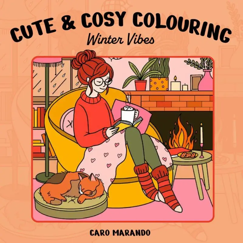 Cute & Cosy Colouring. Winter vibes